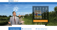 Desktop Screenshot of meteolimburg.nl