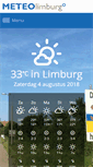 Mobile Screenshot of meteolimburg.nl